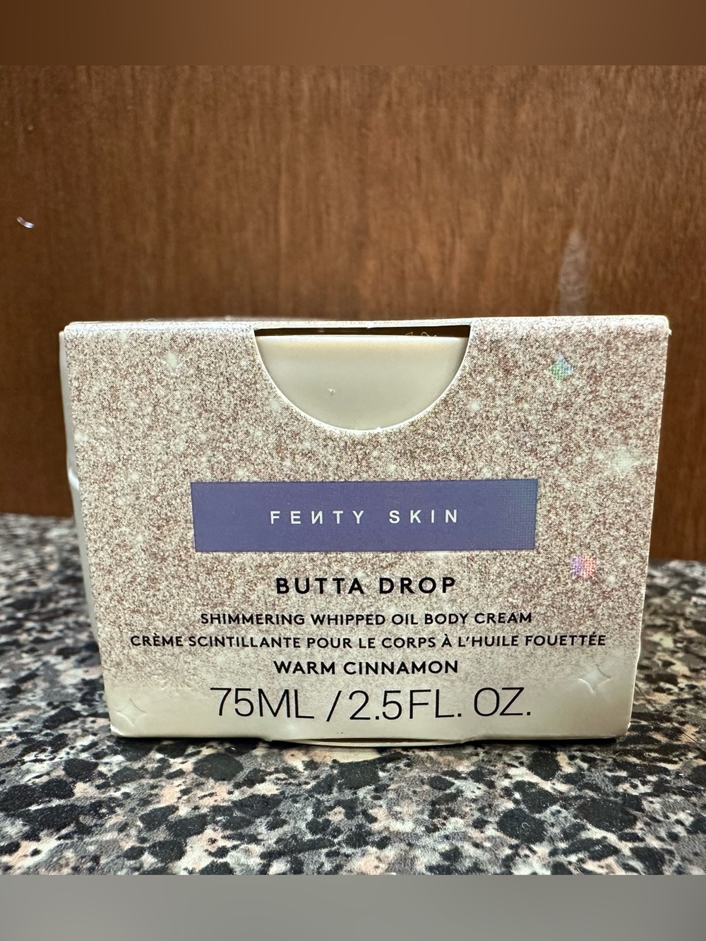 🆕 Fenty Butta Drop Shimmering Whipped Oil Body Cream Warm Cinnamon Mini ✨unused✨
